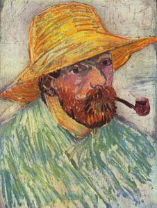 Vincent Van Gogh, autoportrait via commons.wikimedia.org